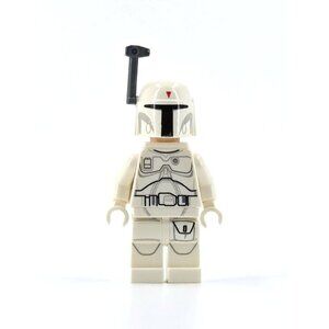 Rare! Lego Star Wars White Boba Fett sw0631 with Jet Pack Minifigure